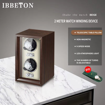 Automatic Luxury Wood Watch Winder