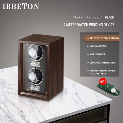 Automatic Luxury Wood Watch Winder