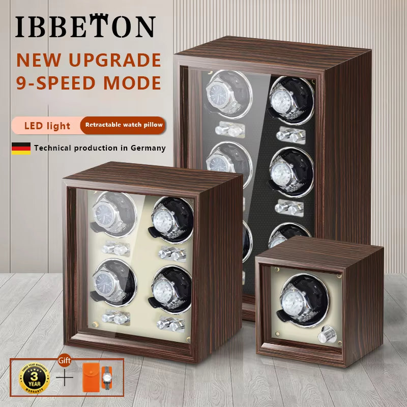 Automatic Luxury Wood Watch Winder