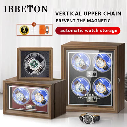 Automatic Luxury Wood Watch Winder