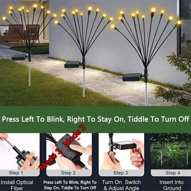 GlowGarden Solar Lights