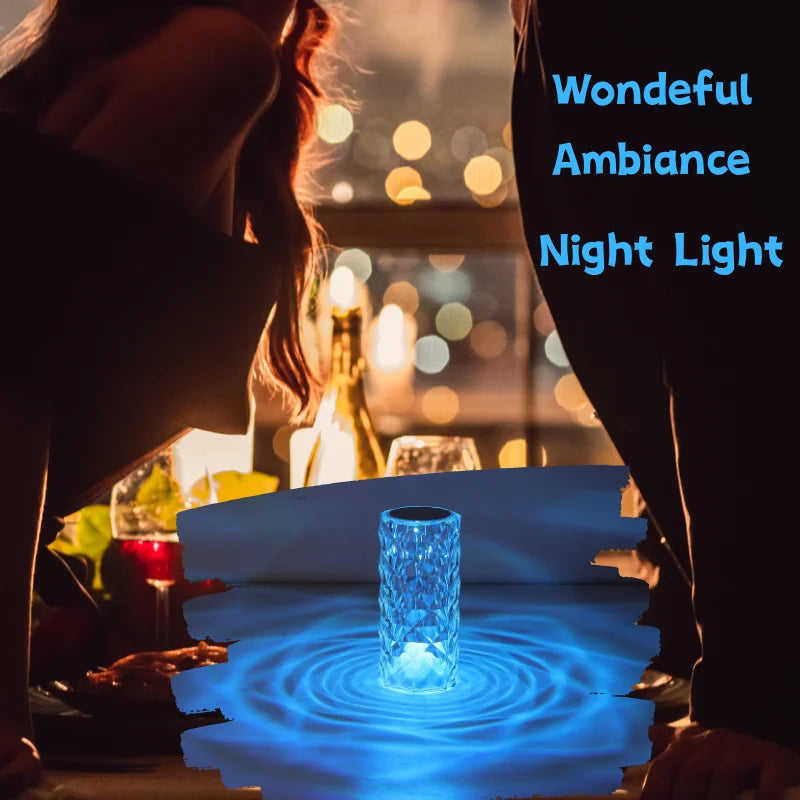 Crystal Glow Table Lamp