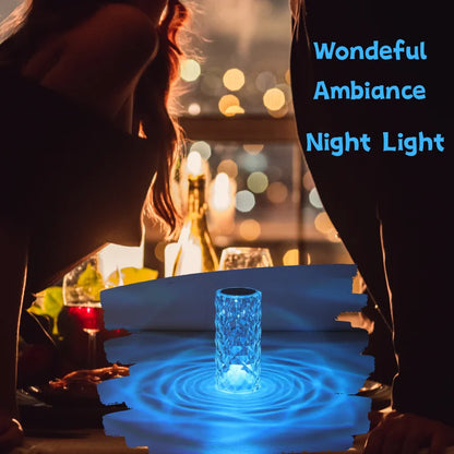 Crystal Glow Table Lamp