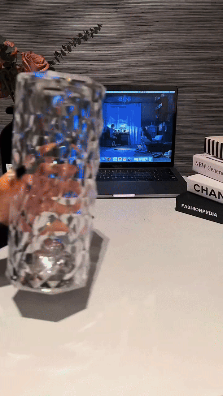 Crystal Glow Table Lamp